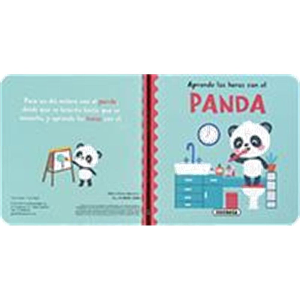 Alternative view of APRENDE LAS HORAS CON EL PANDA PUZZLES