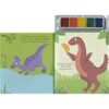 PINTA CON LOS DEDOS DINOSAURIOS - Imagen 3