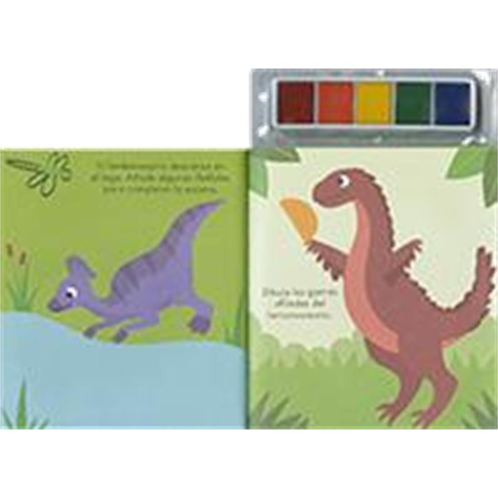 PINTA CON LOS DEDOS DINOSAURIOS - Imagen 3