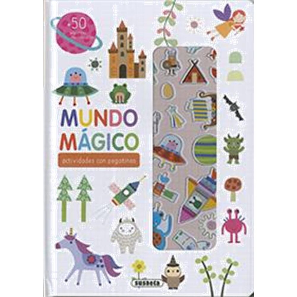ACTIVIDADES CON PEGATINAS MUNDO MAGICO