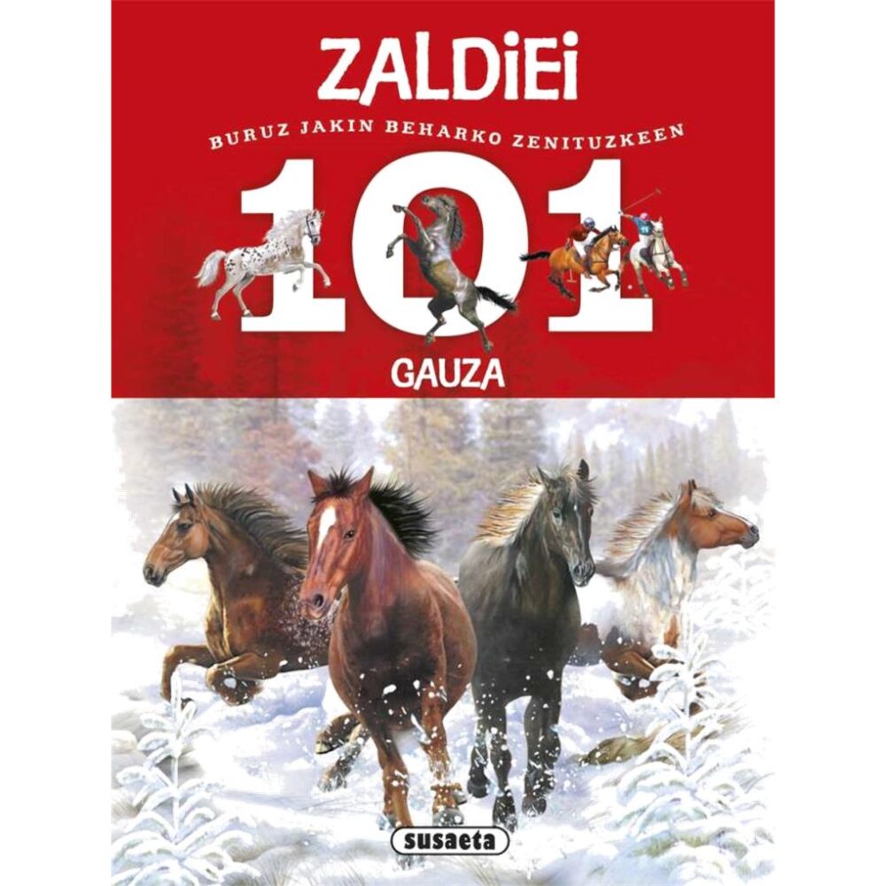 101 GAUZA BURUZ JAKIN BEHARKO ZENITUZKEEN ZALDIEI