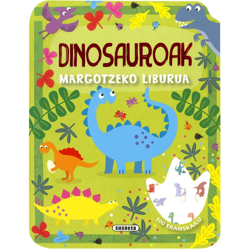 KOLOREAK ETA PEGATINAK DINOSAUROAK