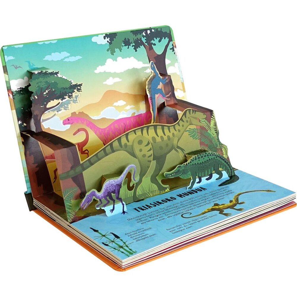 Alternative view of POP-UP MUNDUA DINOSAUROAK